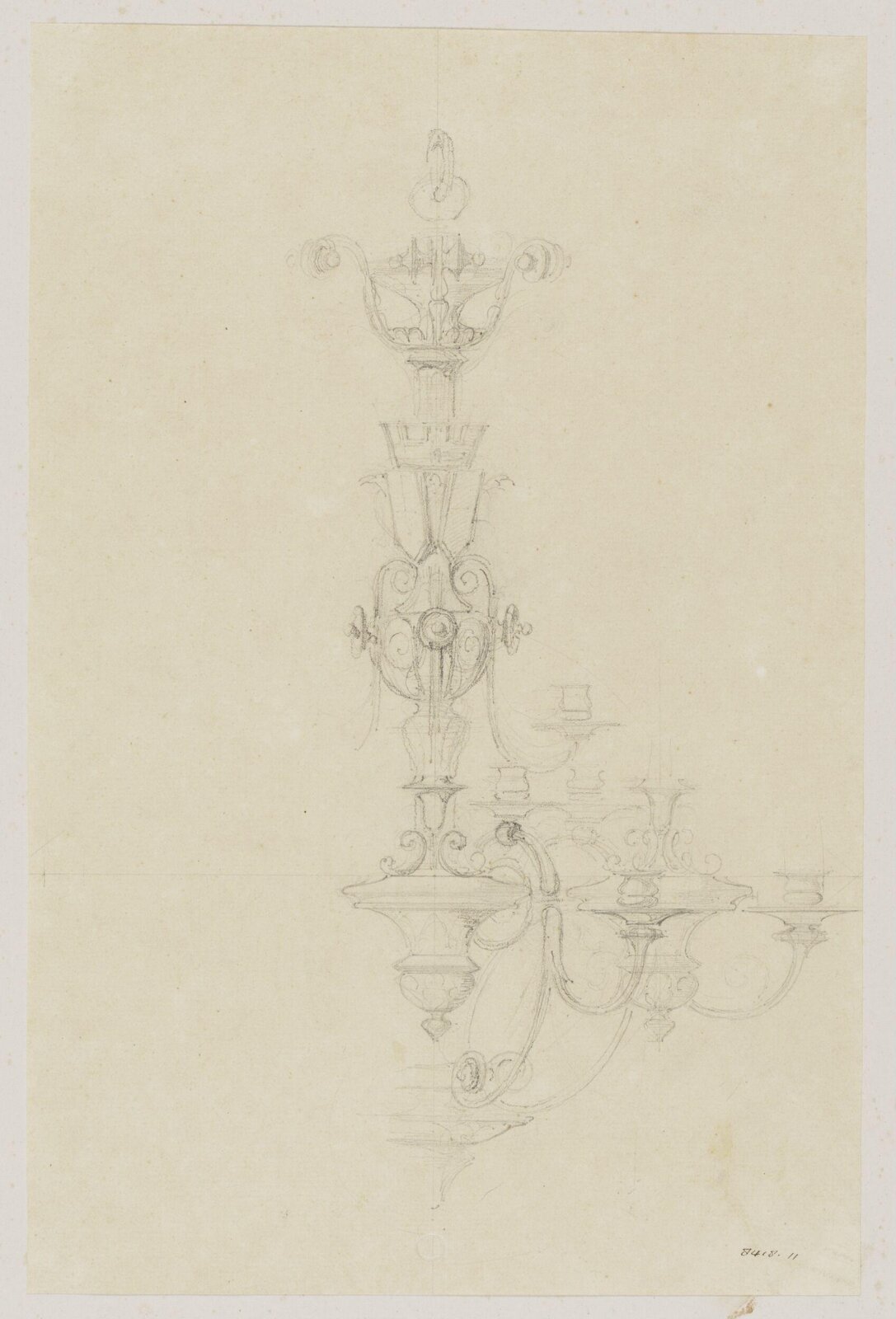 Drawing, Eugene Vittoz, mid 19th century