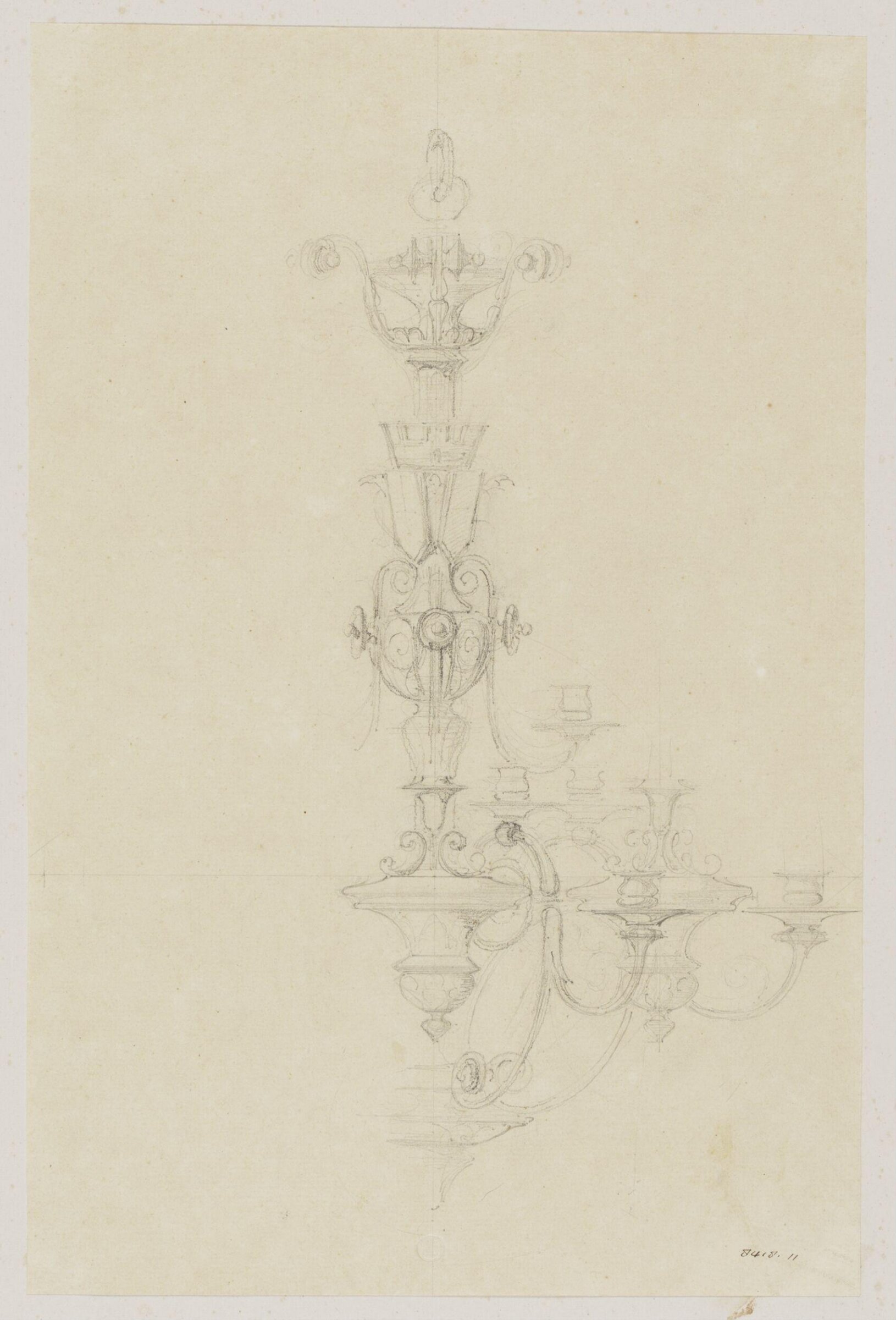 Drawing, Eugene Vittoz, mid 19th century
