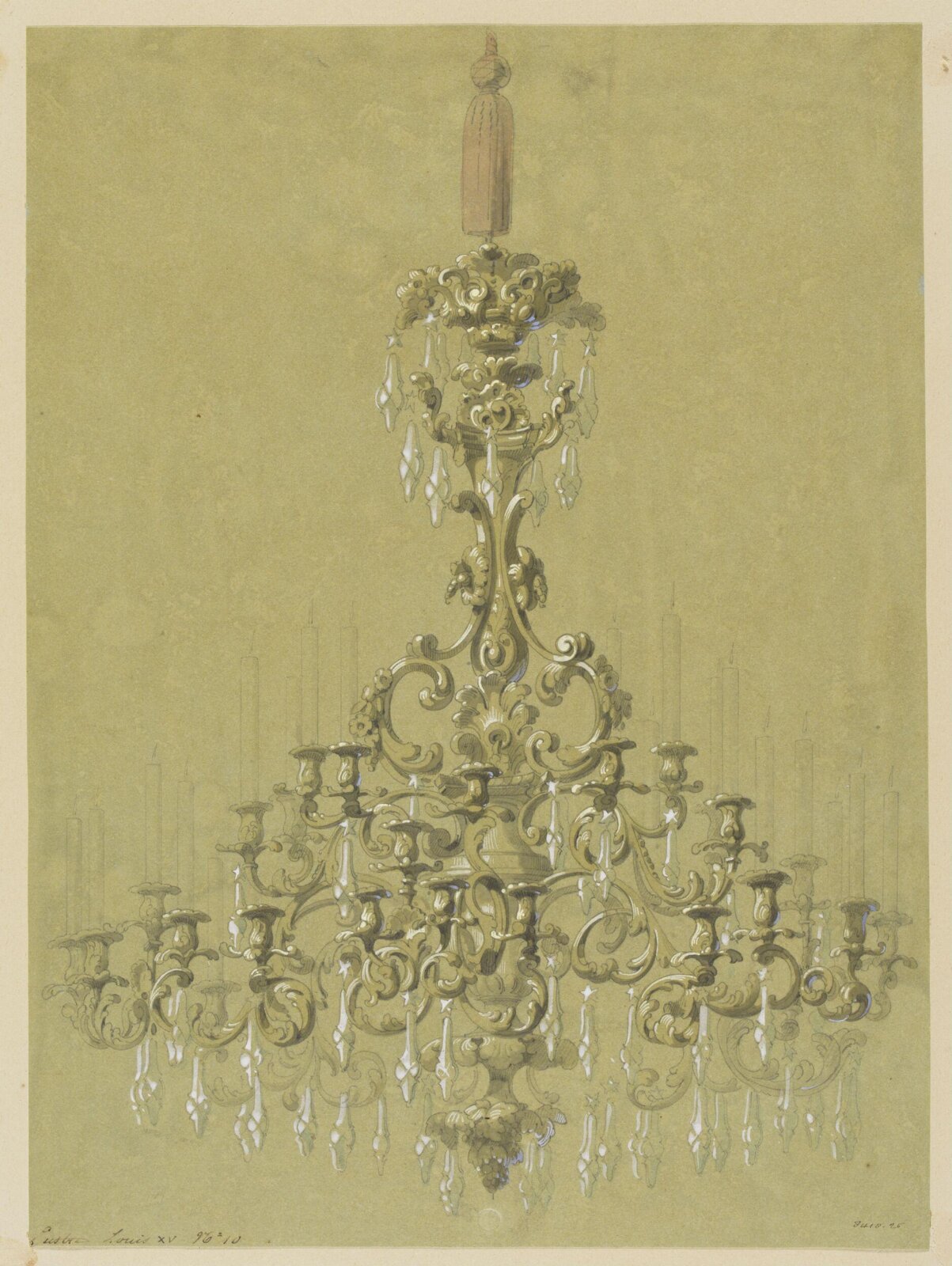 Drawing, Eugene Vittoz, mid 19th century