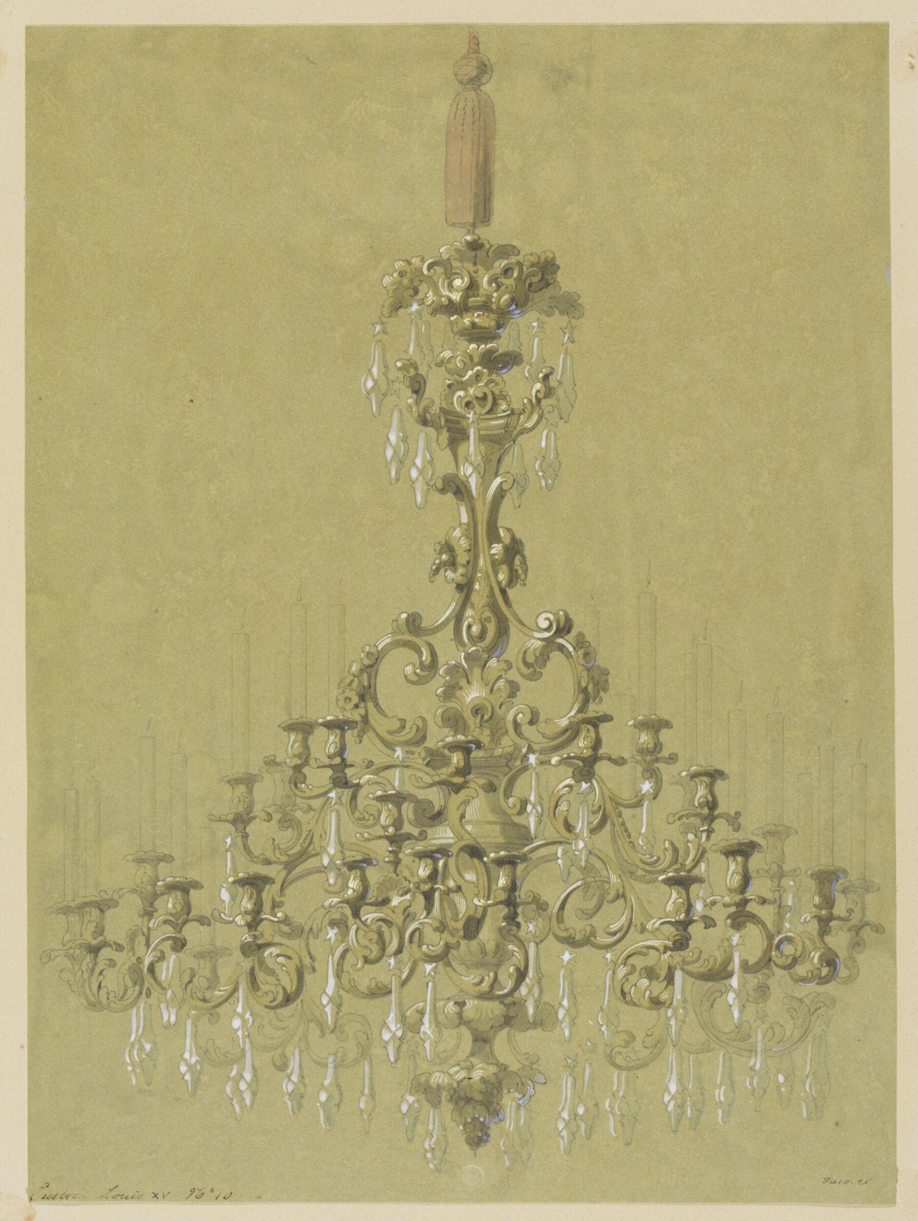 Drawing, Eugene Vittoz, mid 19th century