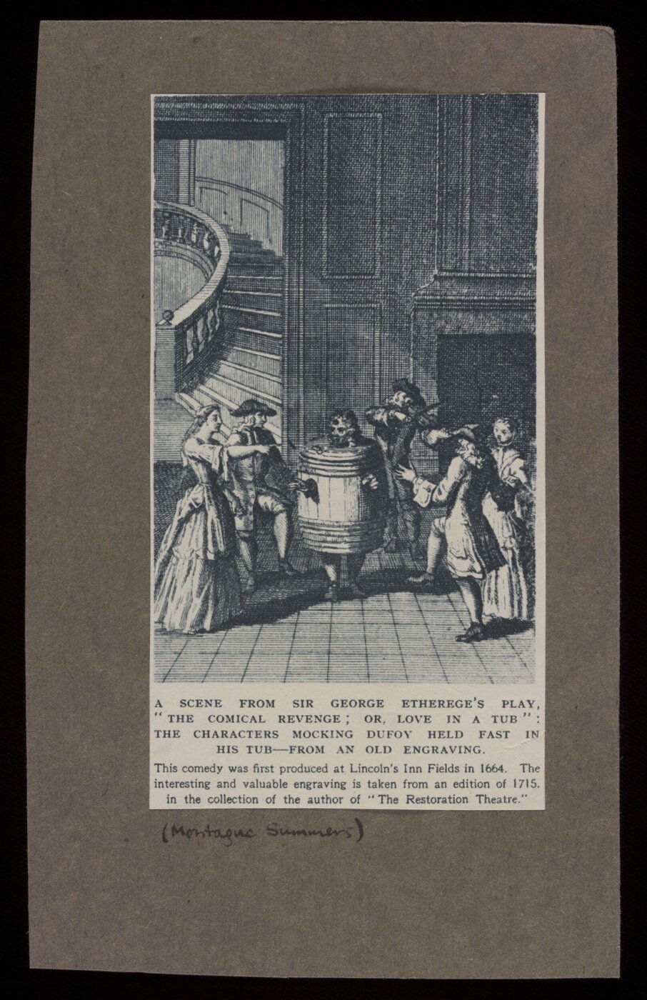 Unknown, The Comical Revenge; or, Love in a Tub