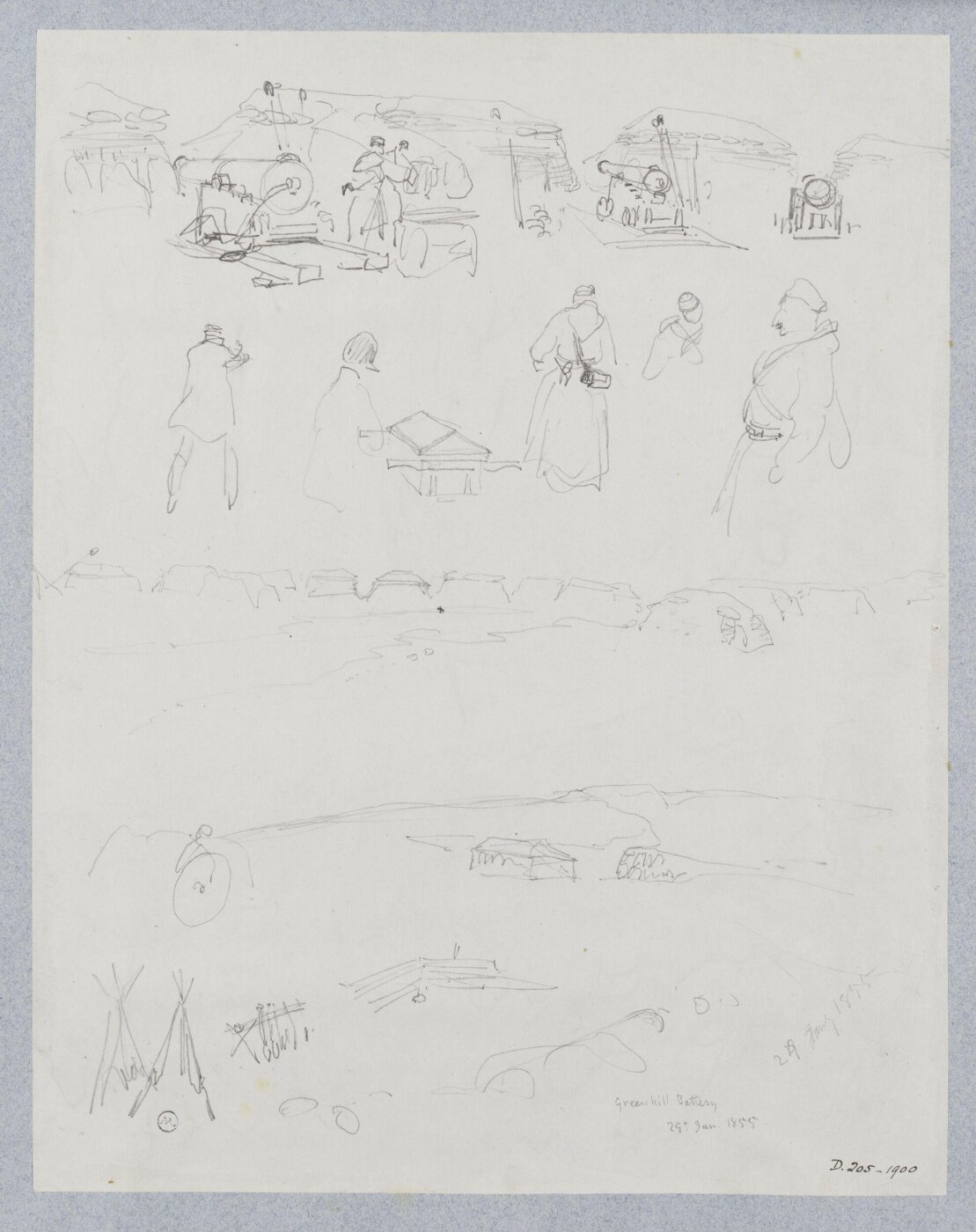 Simpson, William (R.I.), Sketches made during the Campaign of 1854-55 in the Crimea, Circassia and Constantinople