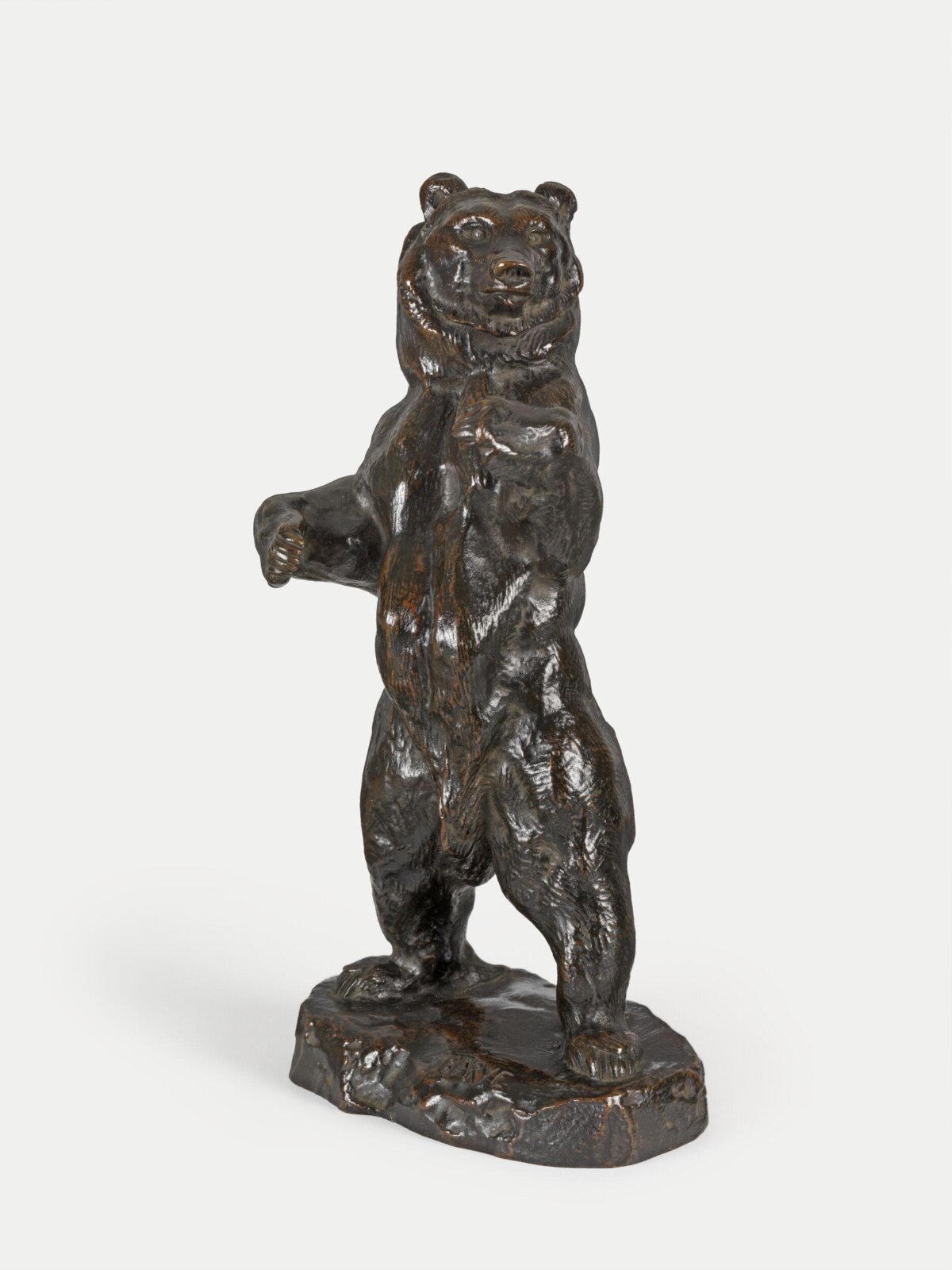 Standing bear, Antoine-Louis Barye, ca. 1874