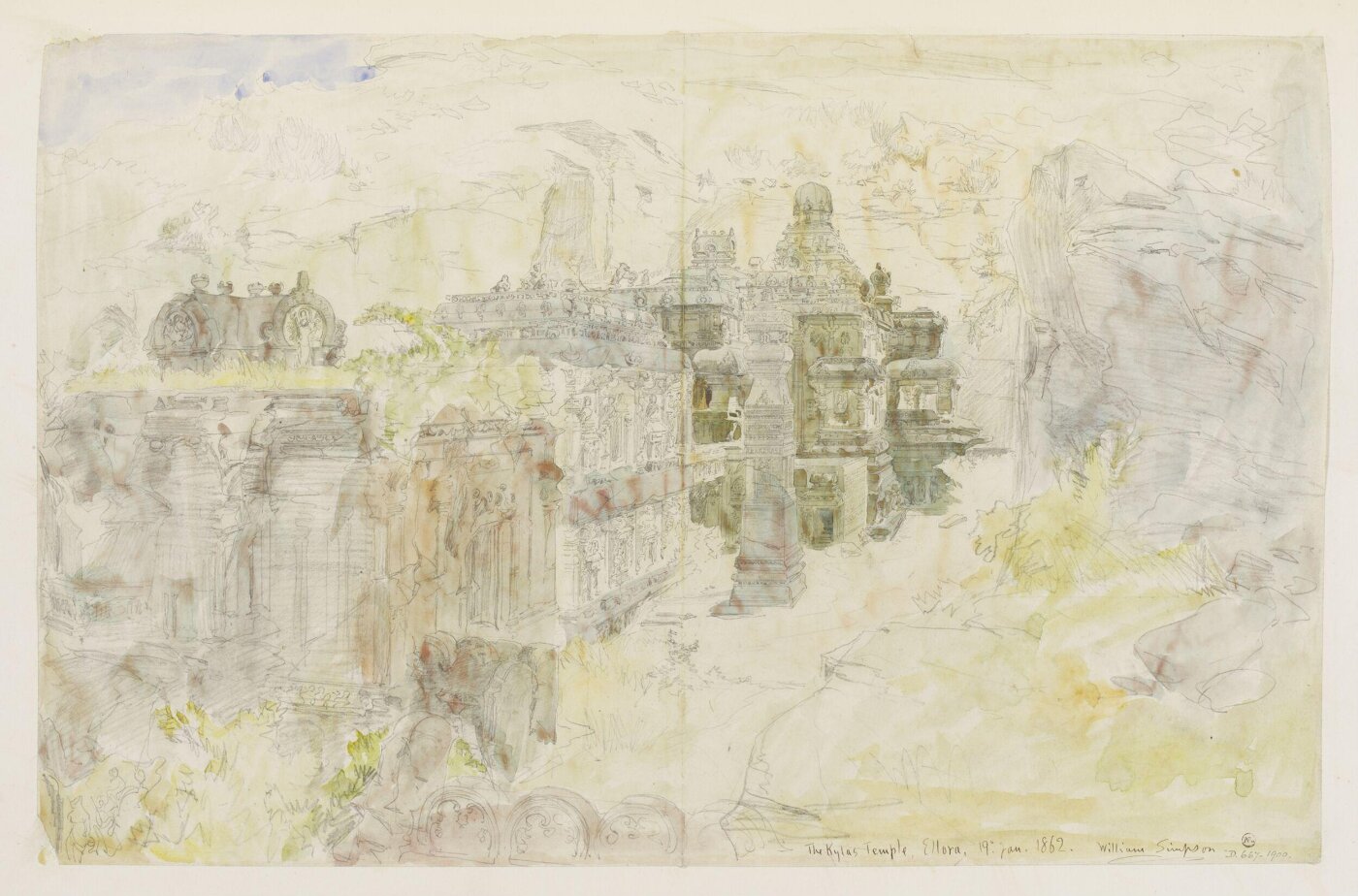 Simpson, William (R.I.), India. Original Sketches made in the Years 1859-60-61-62.