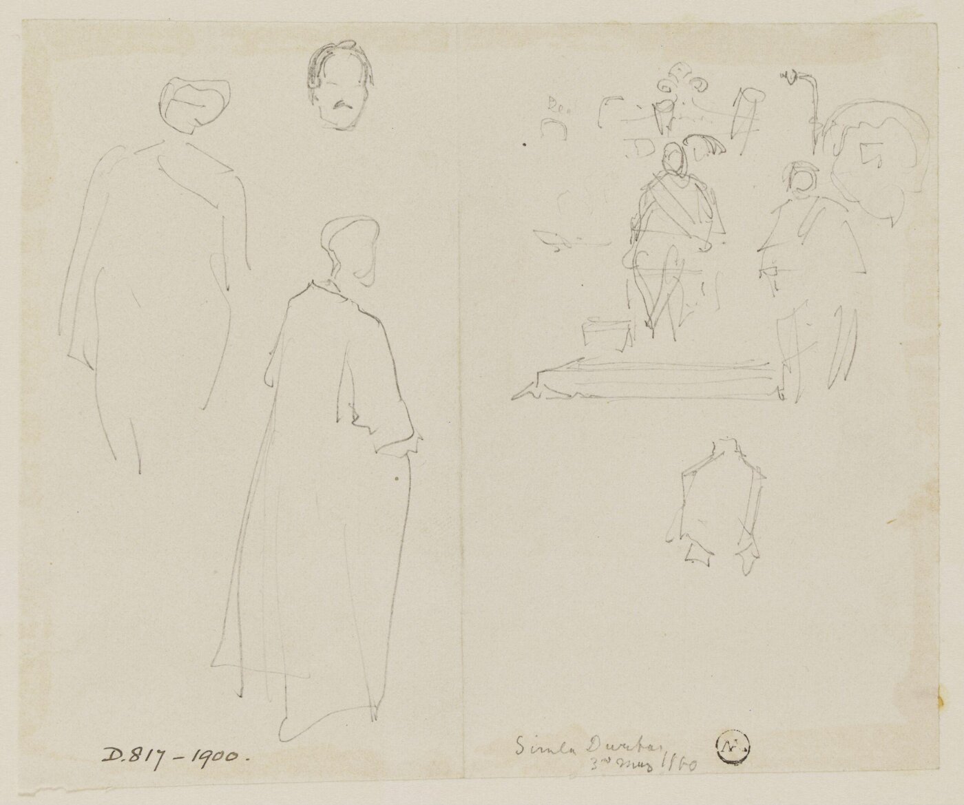 Simpson, William (R.I.), India. Original Sketches made in the Years 1859-60-61-62.