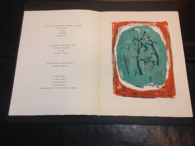 Lecture / par Henri Michaux de huit lithographies de Zao Wou Ki