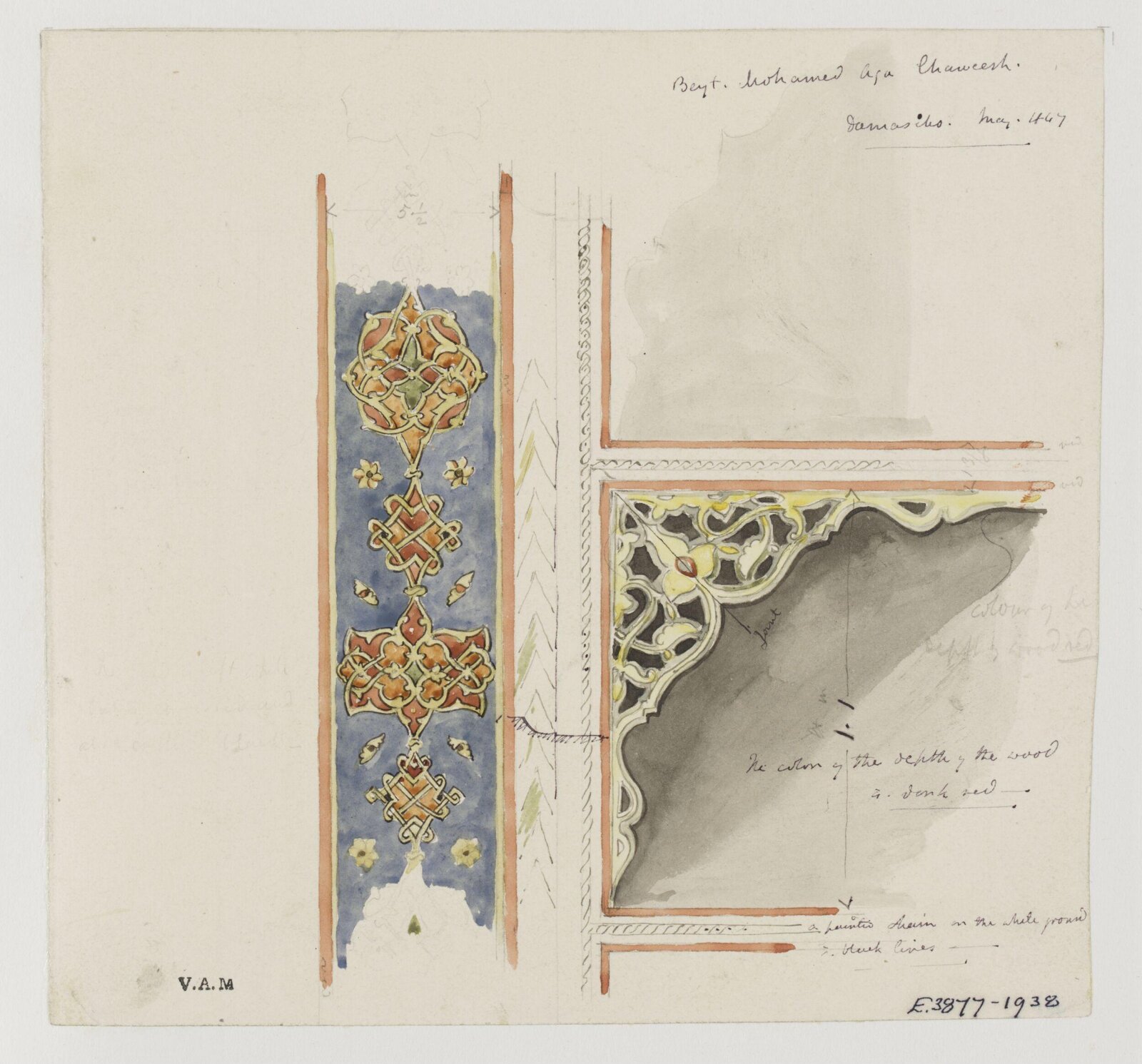 Drawing, James William Wild, 1840s