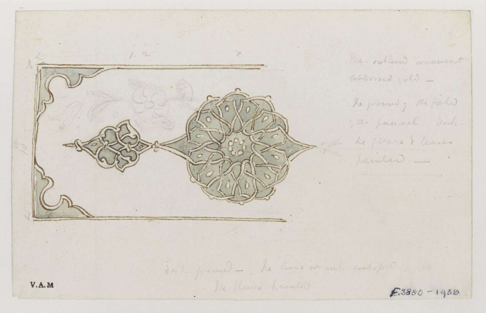 Drawing, James William Wild, 1840s
