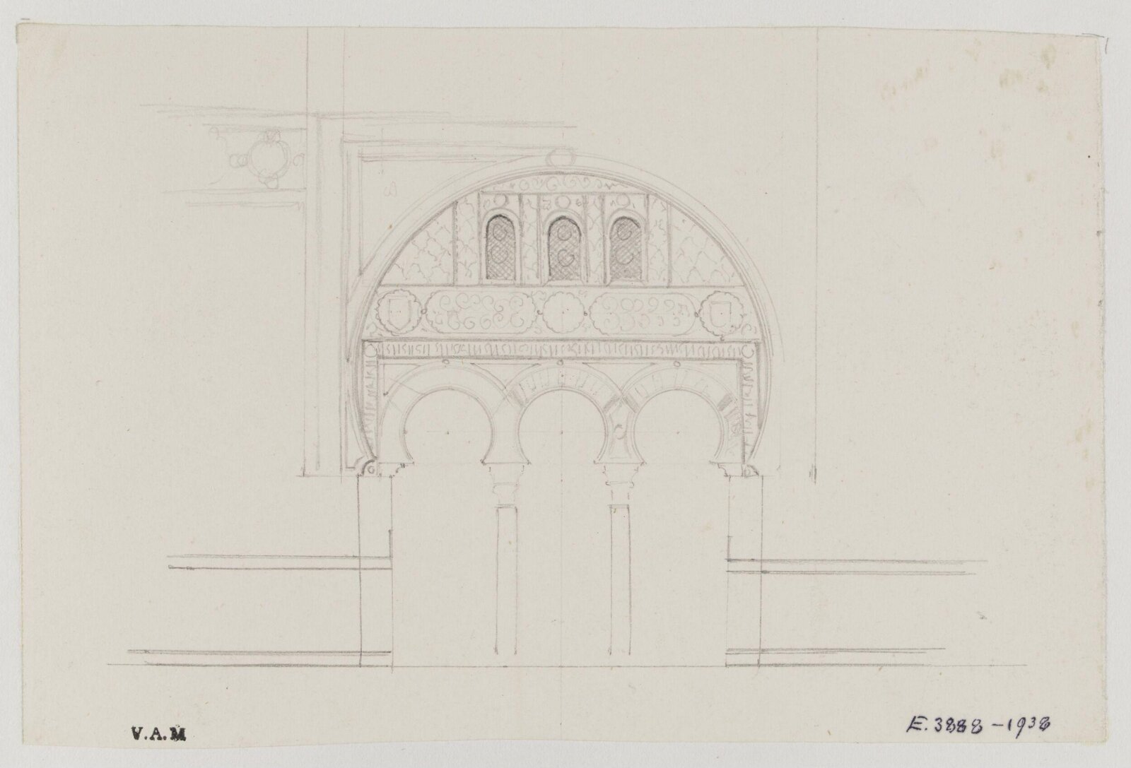 Drawing, James William Wild, 1840s