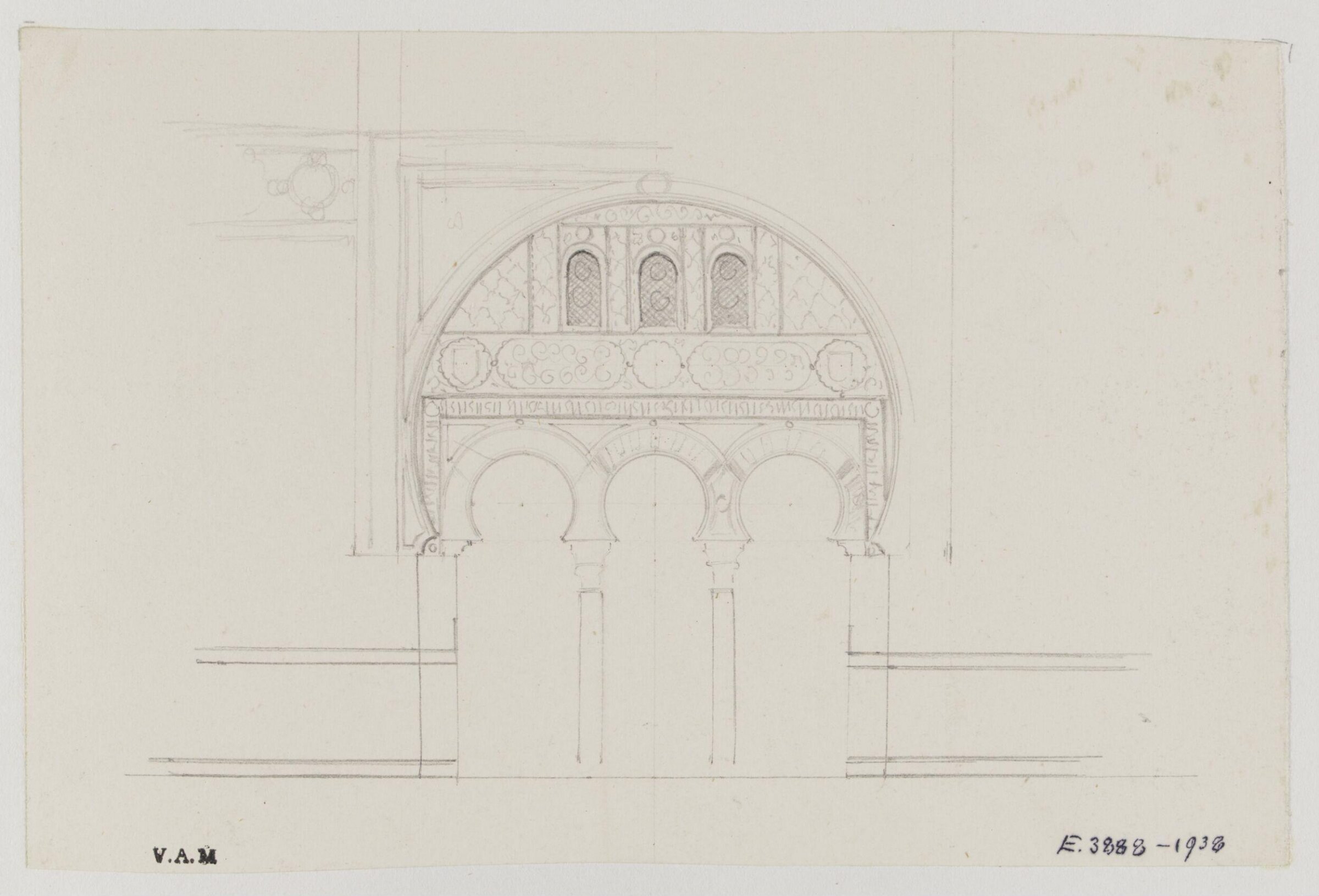 Drawing, James William Wild, 1840s