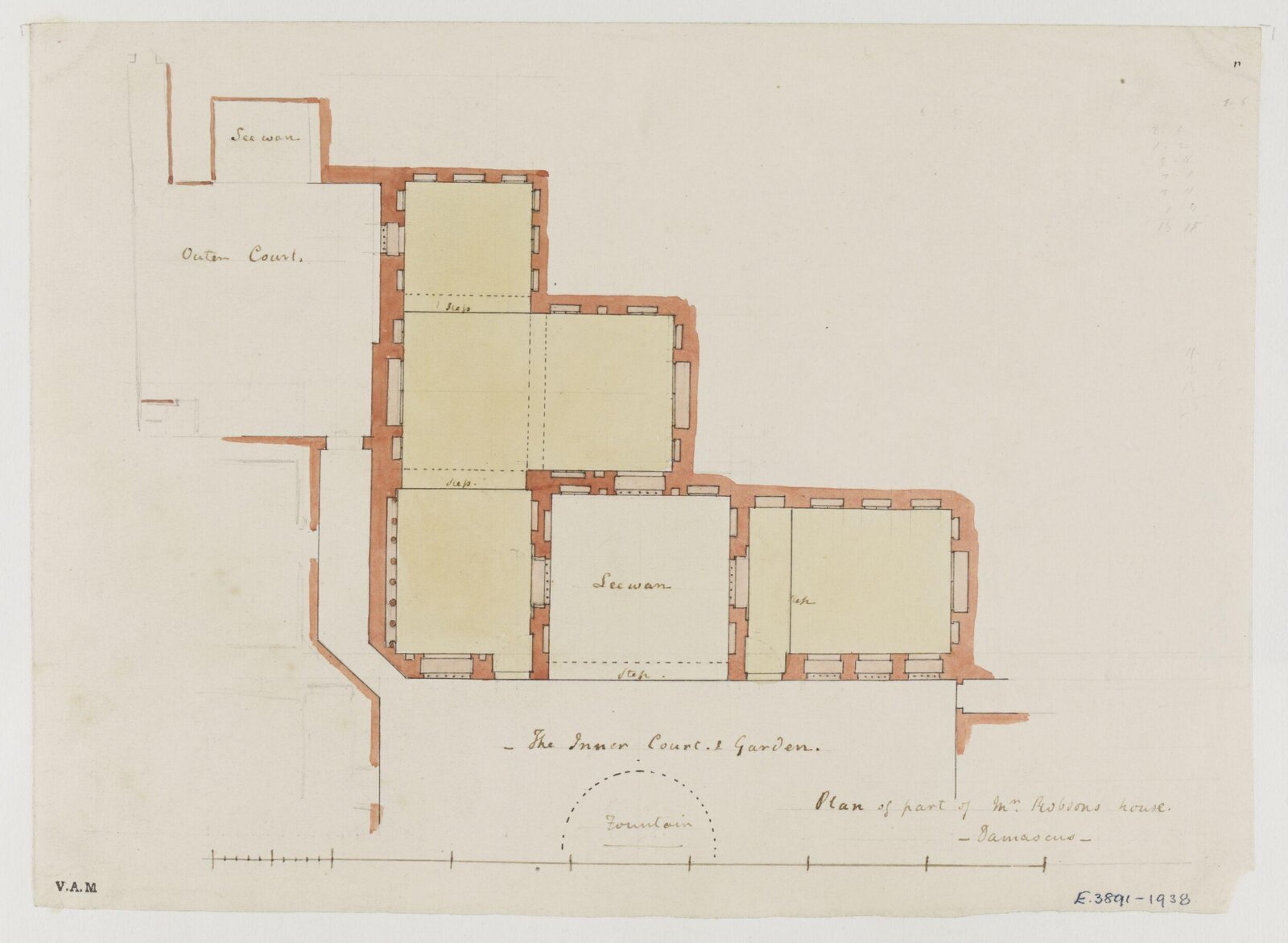 Drawing, James William Wild, 1840s