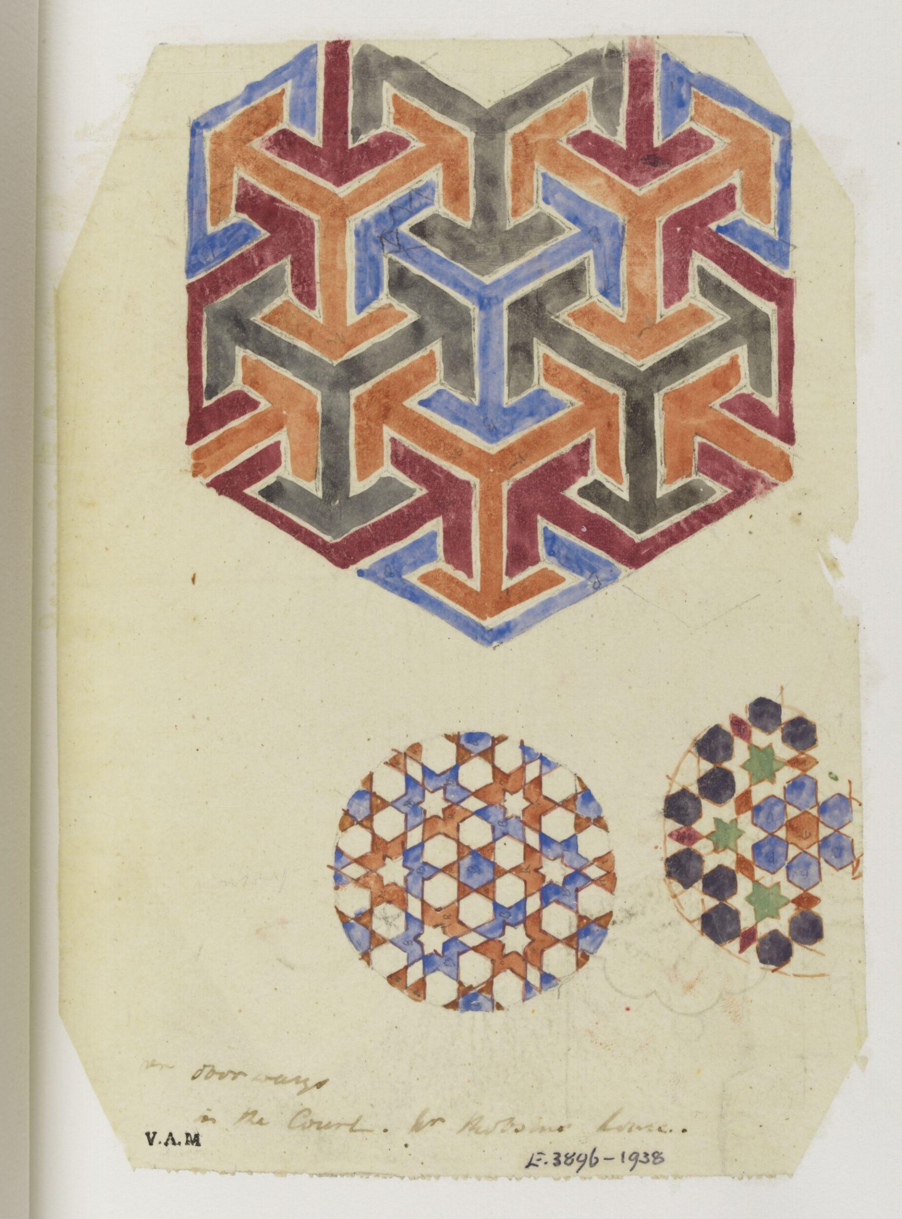 Drawing, James William Wild, 1840s