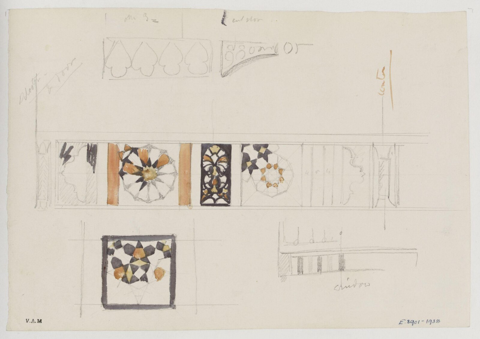 Drawing, James William Wild, 1840s