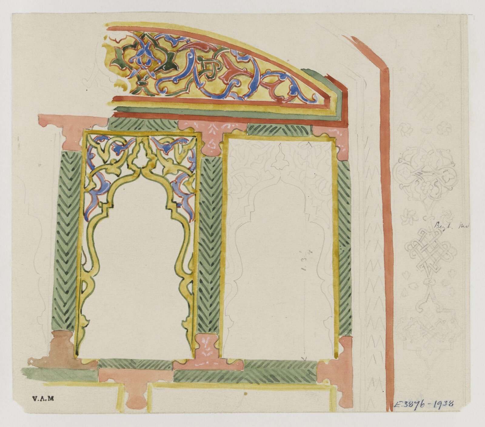 Drawing, James William Wild, 1840s