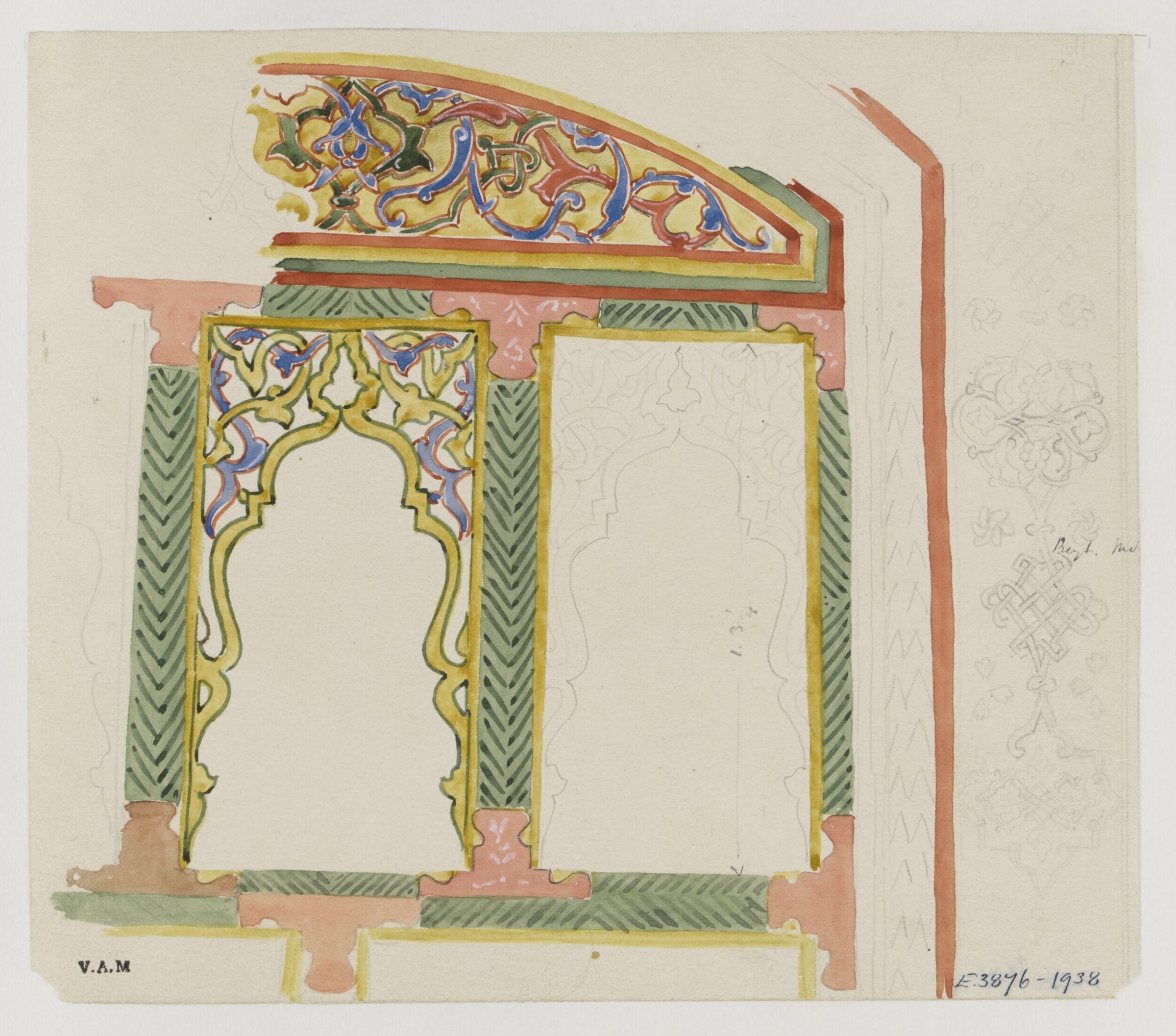 Drawing, James William Wild, 1840s