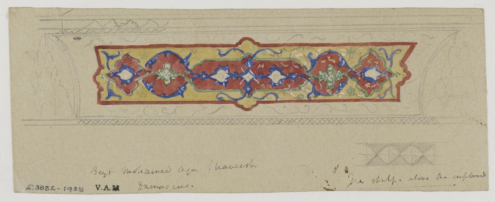 Drawing, James William Wild, 1840s