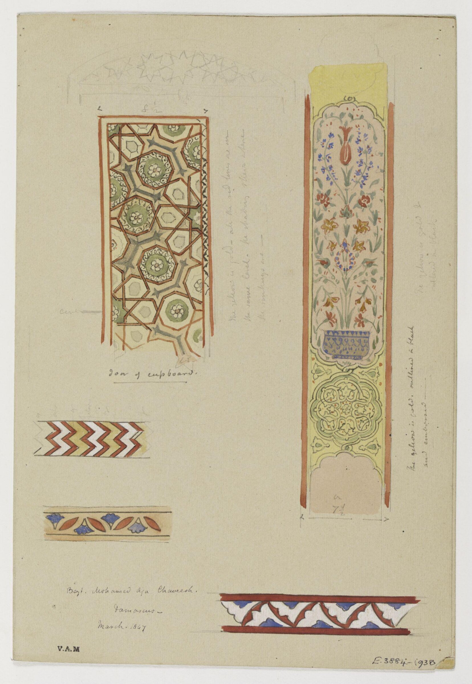 Drawing, James William Wild, 1840s
