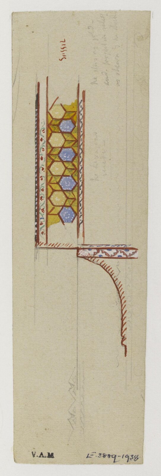 Drawing, James William Wild, 1840s