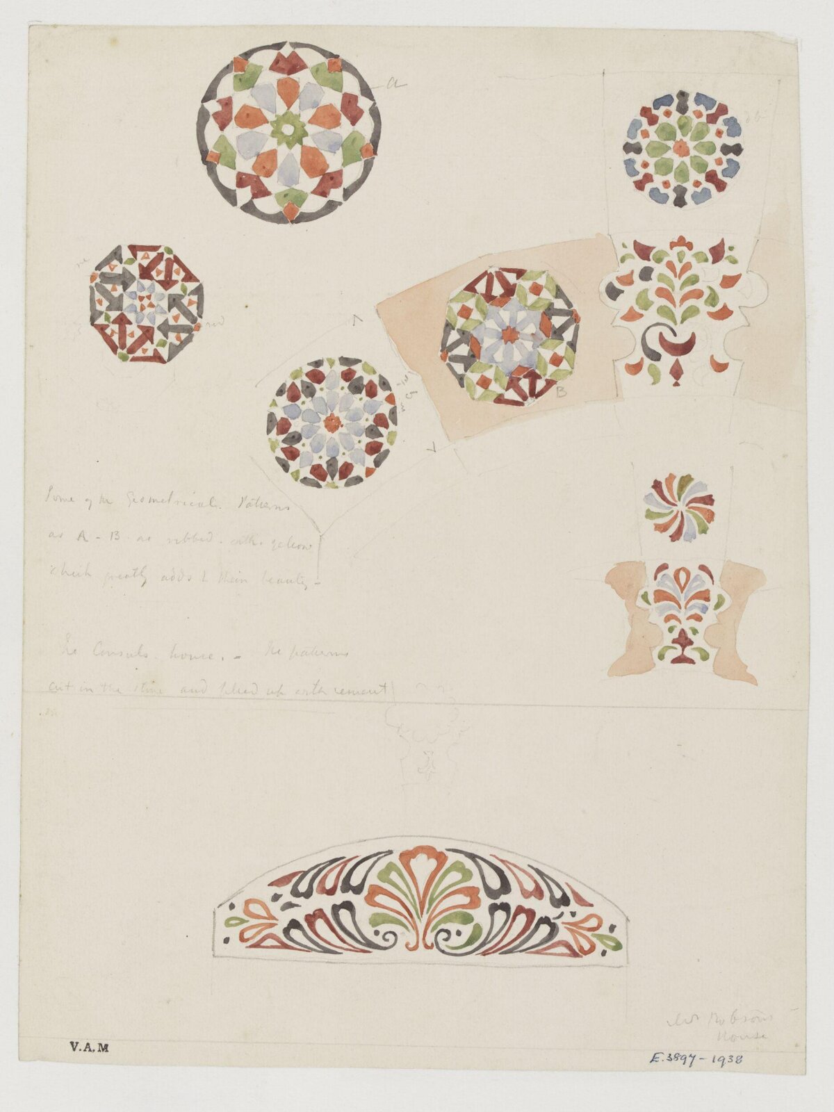 Drawing, James William Wild, 1840s
