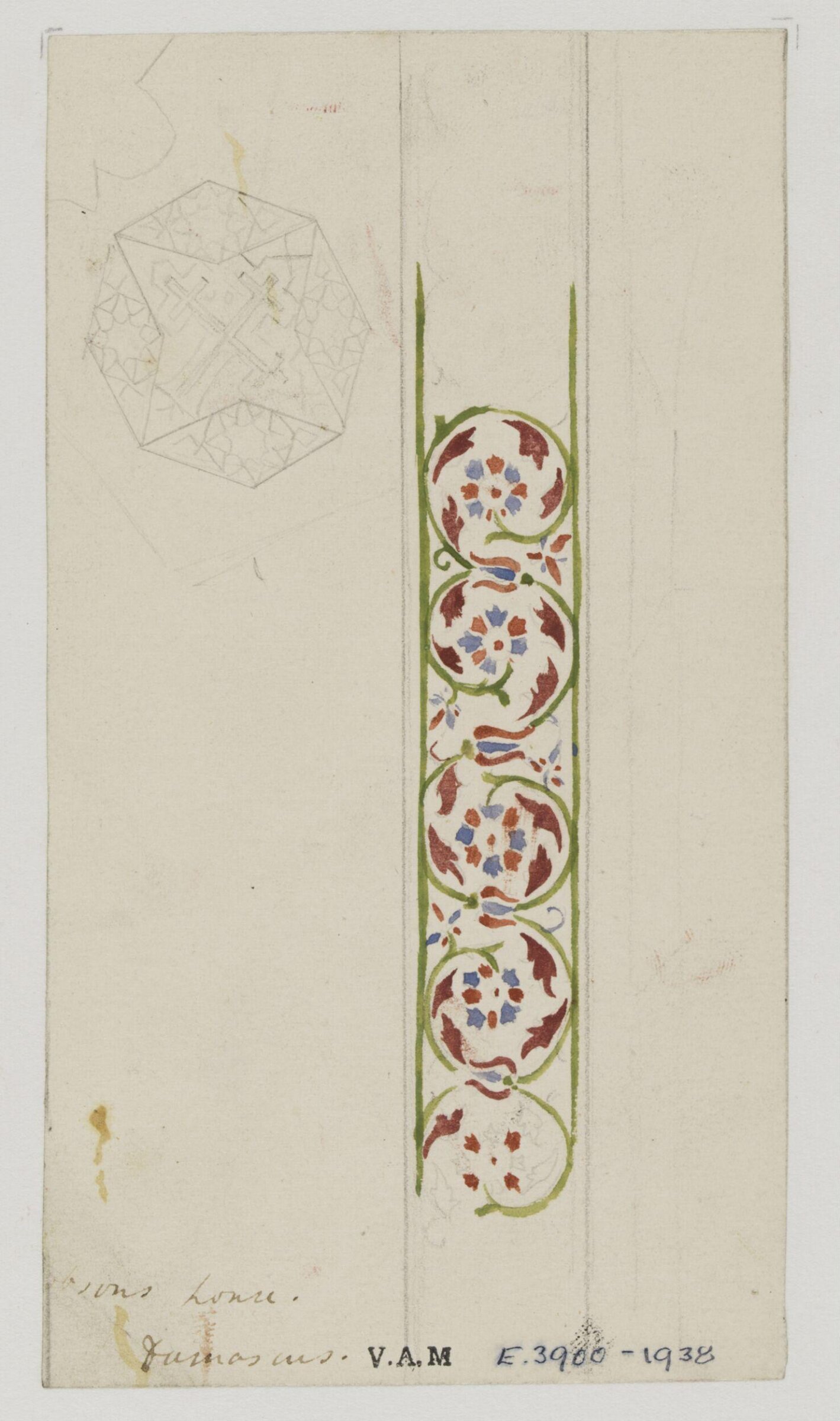 Drawing, James William Wild, 1840s