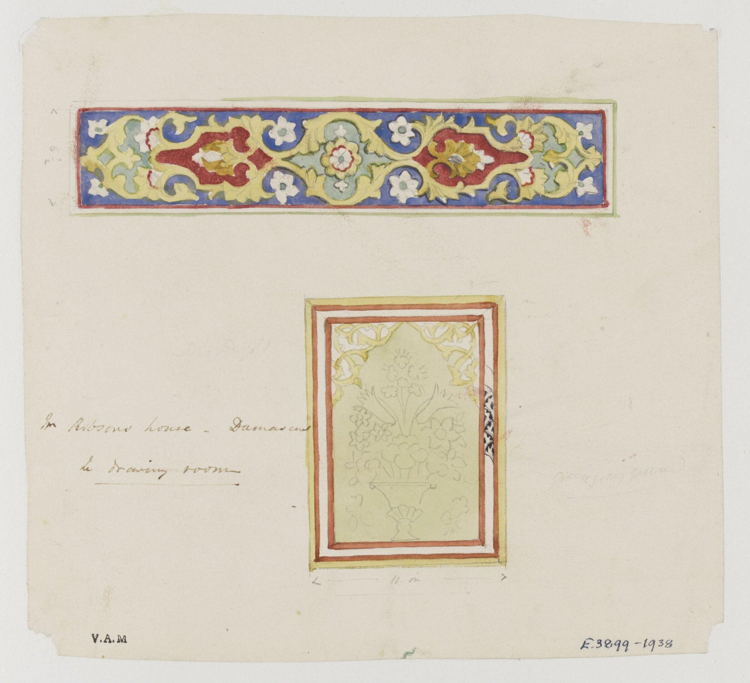 Drawing, James William Wild, 1840s