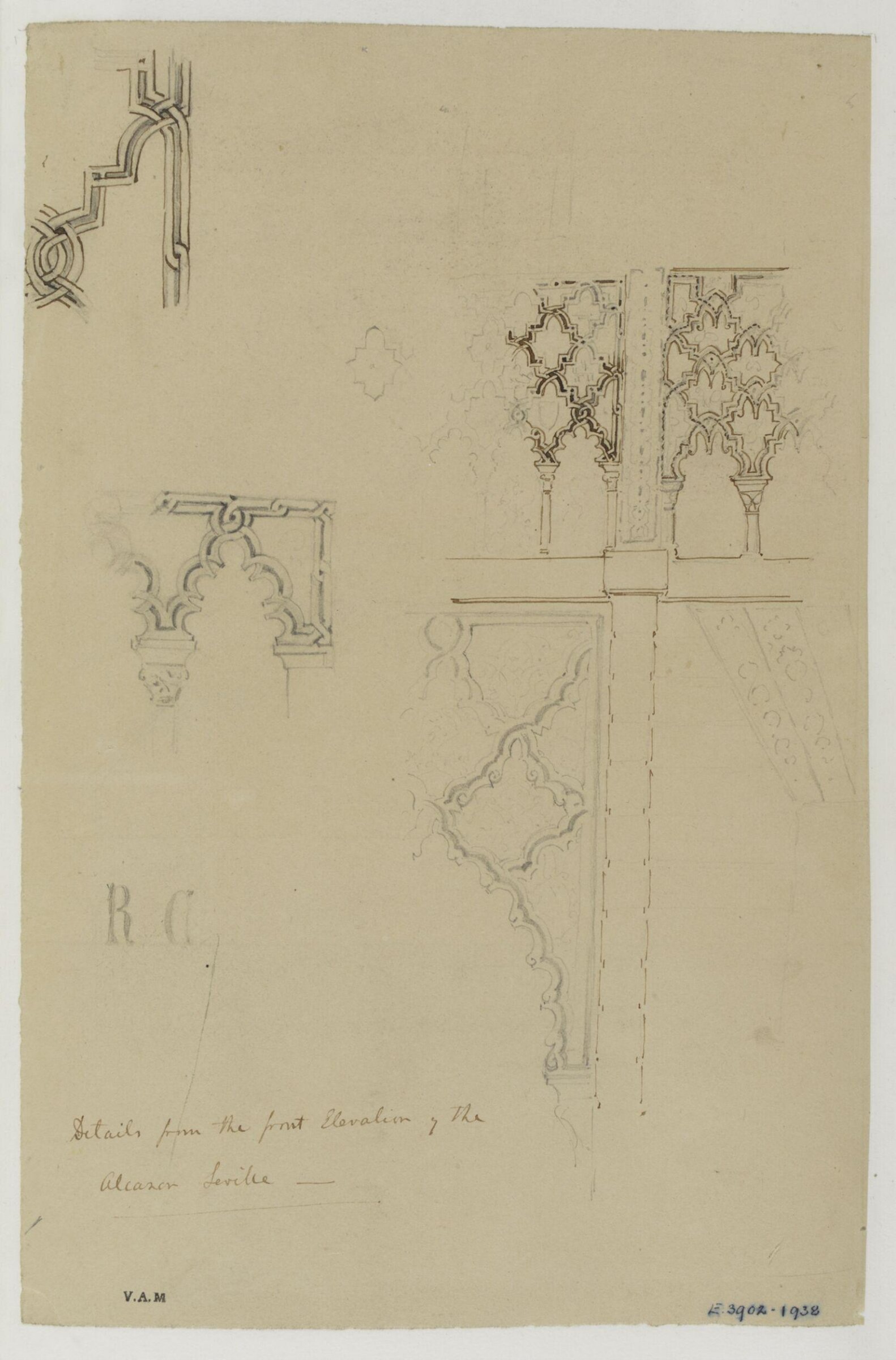 Drawing, James William Wild, 1840s