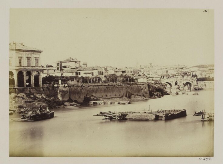 Tiber - Remains of the Sublican Bridge. top image