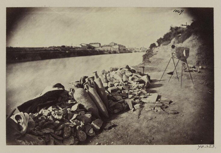 Excavations, 1868 - The Emporium. The Ancient Marble Wharf, with Amphorae. top image