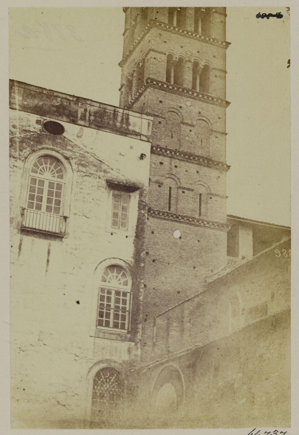 Parker, John Henry, Church of S. Francesca Romana - Details of the Campanile, c. A.D. 1200.