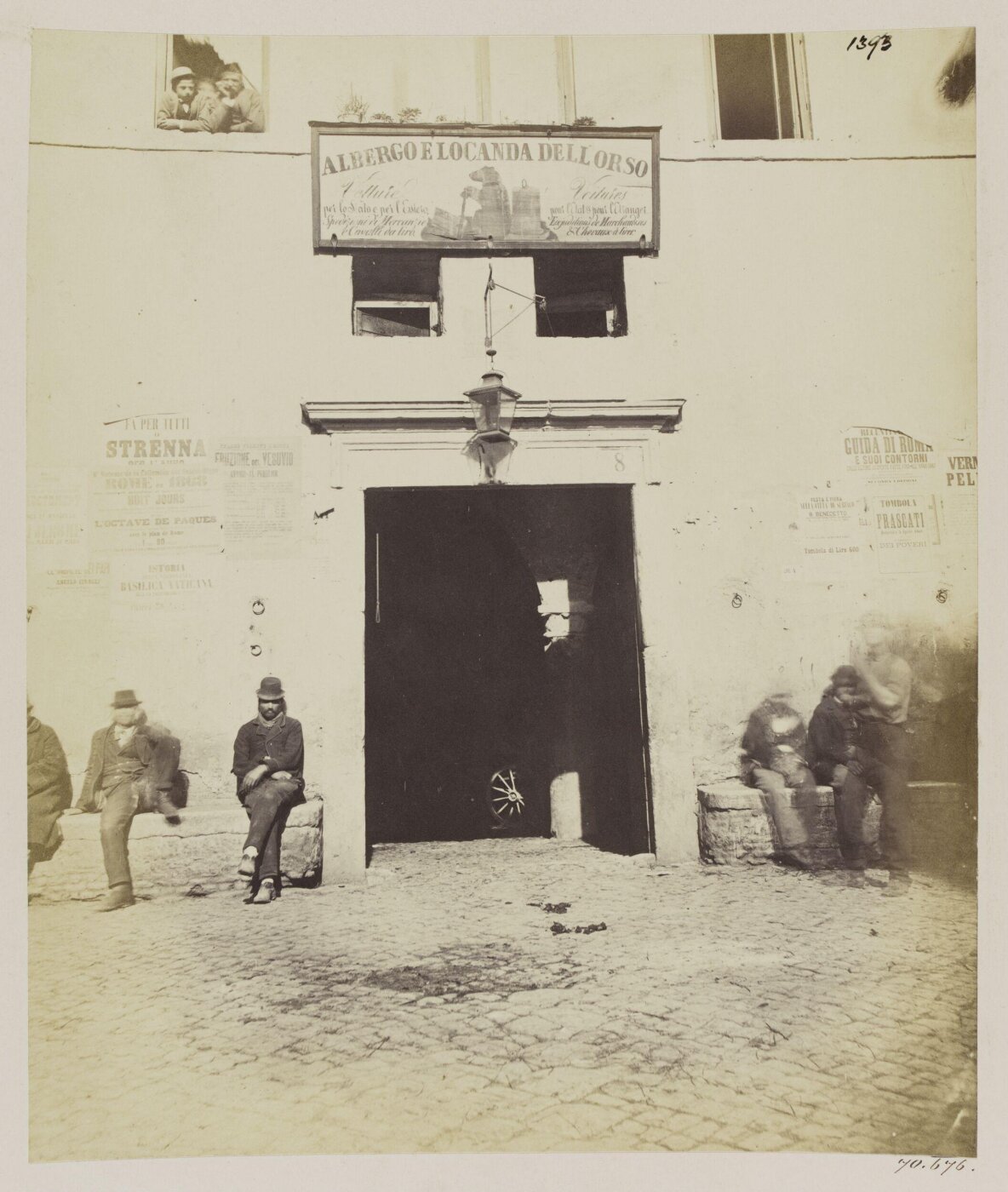 Parker, John Henry, Medieval - Albergo e Locanda dell'Orso, with vaulted chambers, c. A.D. 1500, celebrated at that time