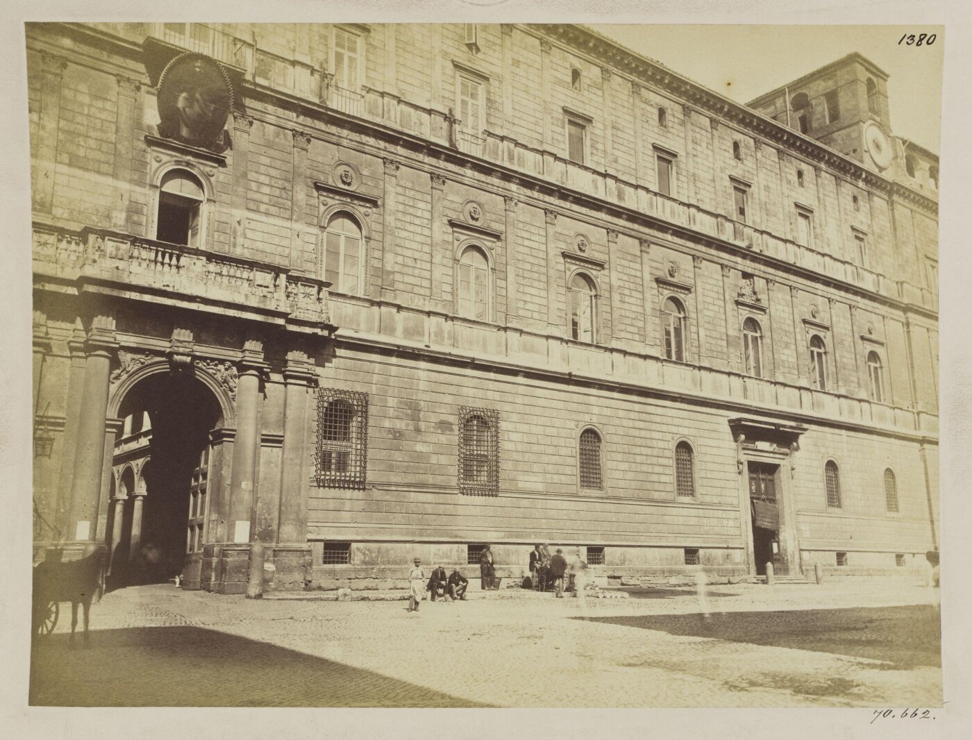Parker, John Henry, Medieval Palace of the Cancelleria - By Bramante, Exterior, A.D. 1495