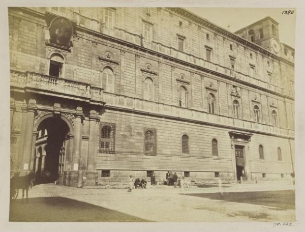 Medieval Palace of the Cancelleria - By Bramante, Exterior, A.D. 1495 ...