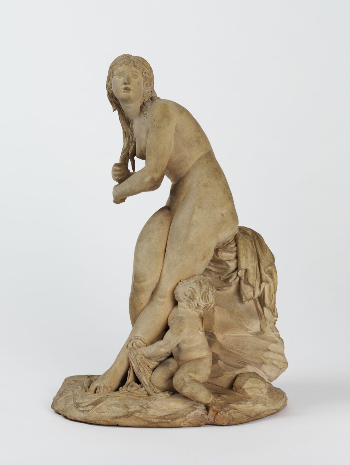 Venus and Cupid, Johann Valentin Sonnenschein, ca. 1780 - ca. 1810