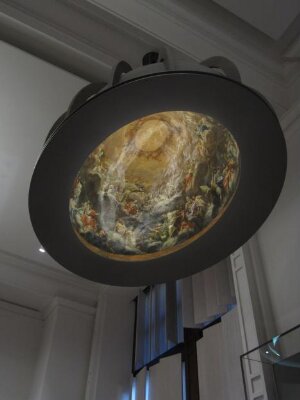 Paradise: sketch model for a painted cupola