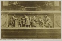 A mason and stonecarvers at work thumbnail 1