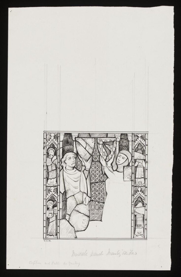 Record Drawing of Stained Glass top image