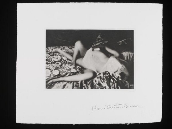 Photogravure of a sexual liaison Cartier Bresson Henri V A