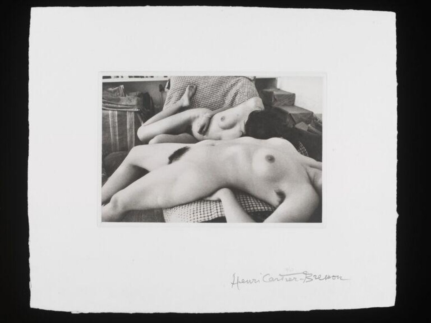 Cartier-Bresson, Henri, Two female nudes