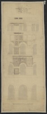 Science and Art Department - South Kensington - Permanent Buildings - Science Schools - Back Elevation