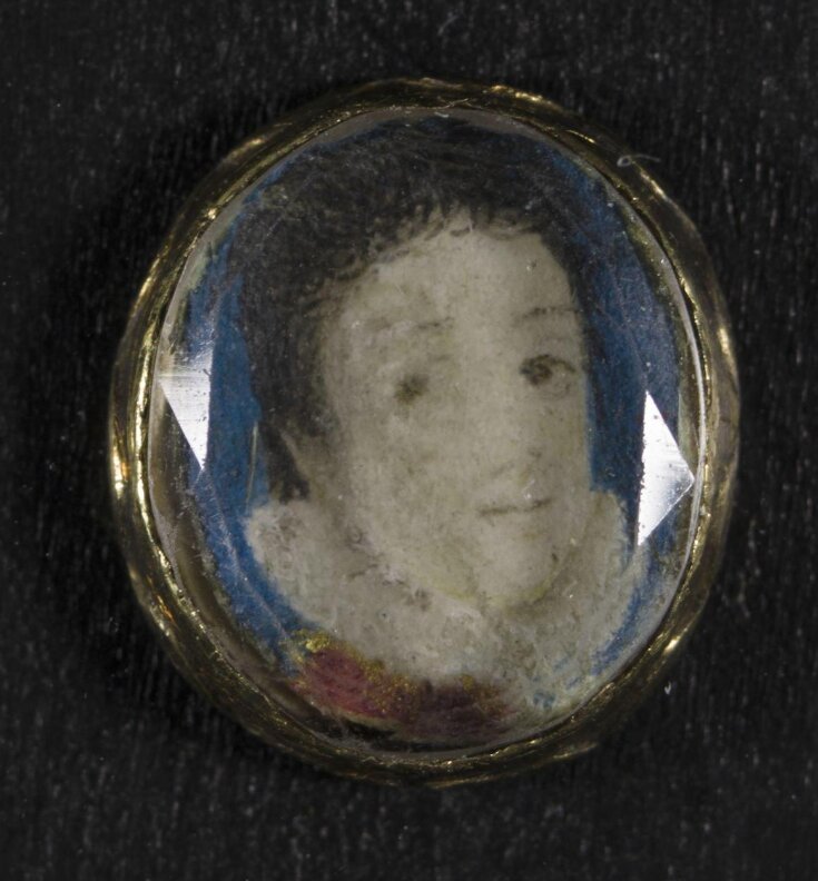 Portrait miniature of an unknown boy, possibly Henry, Prince of Wales or Charles 1st when he was a boy top image