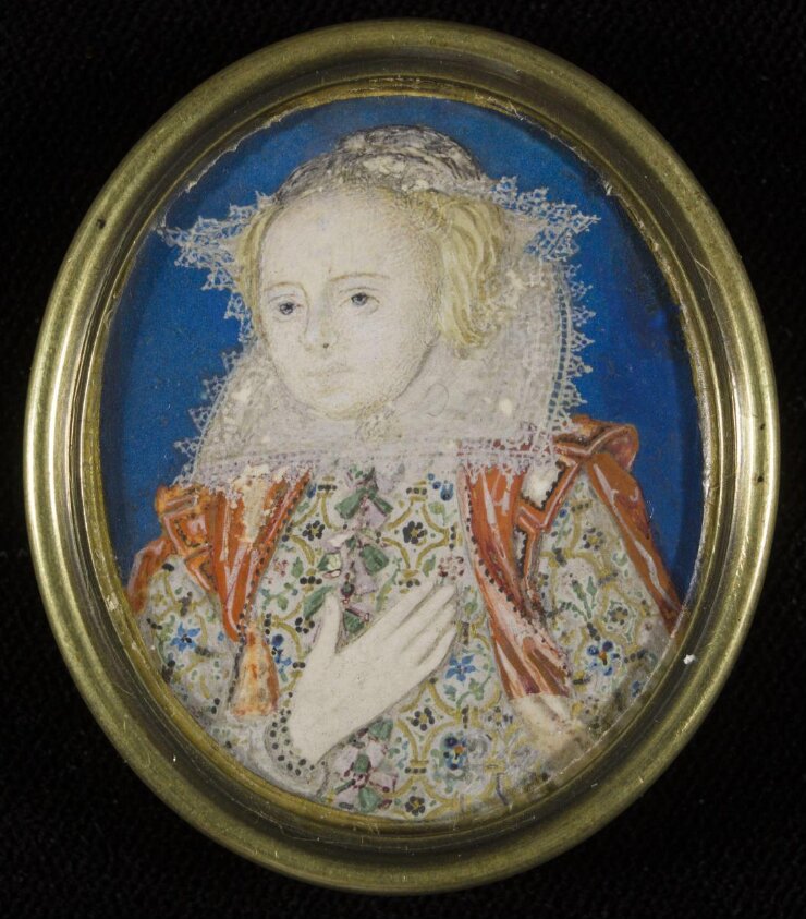 Portrait Miniature of an Unknown Woman