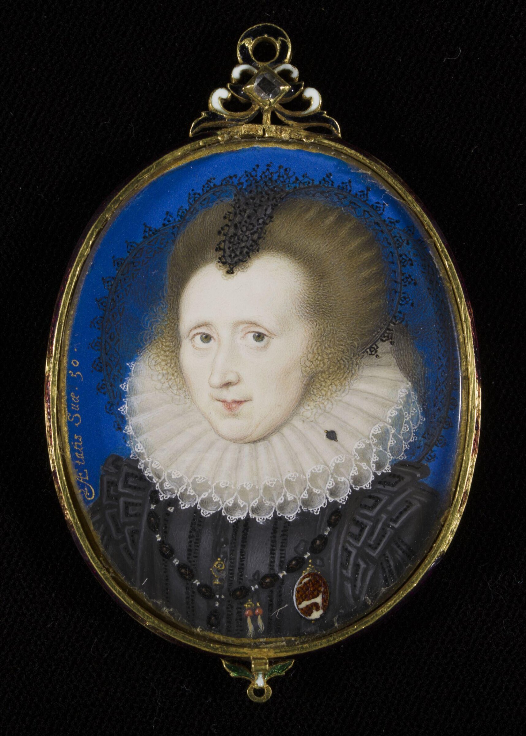 Portrait Miniature of an Unknown Woman, Isaac Oliver, ca. 1615