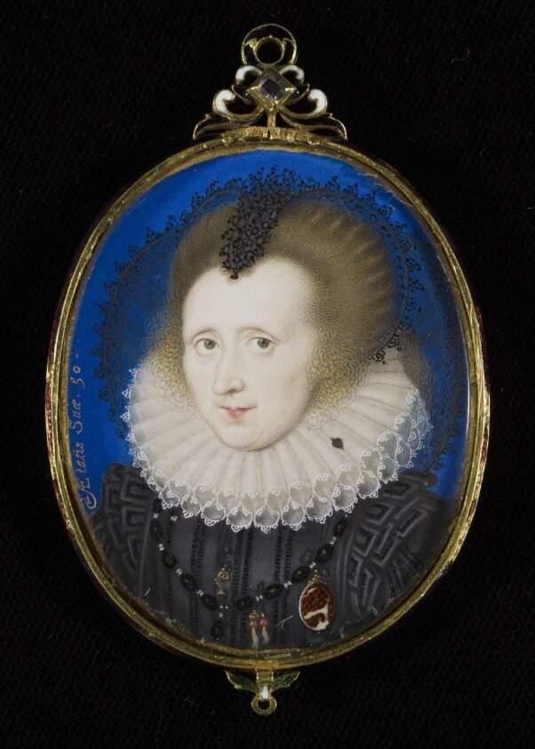 Portrait Miniature of an Unknown Woman