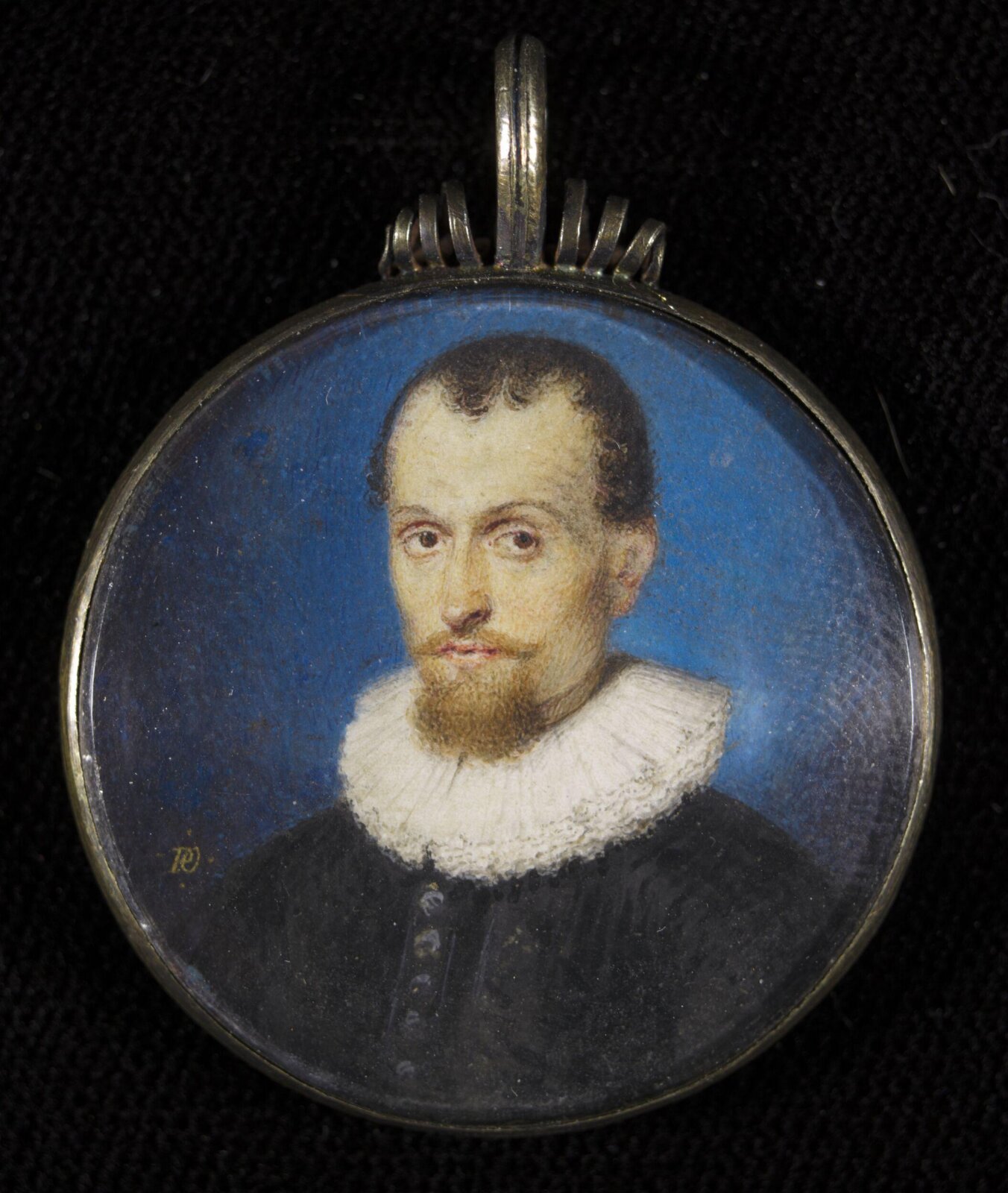 A Man, apparently Isaac Casaubon, Peter Oliver, ca. 1620