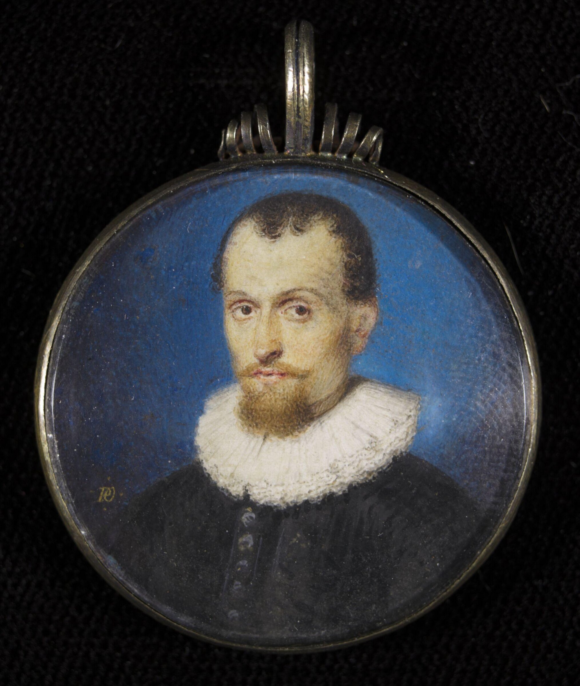 A Man, apparently Isaac Casaubon, Peter Oliver, ca. 1620