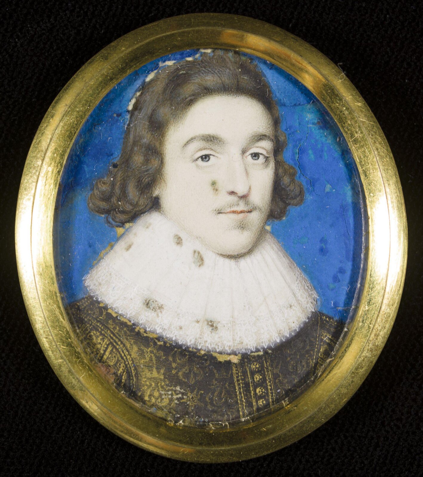 Unknown Man, John Hoskins I, ca.1625