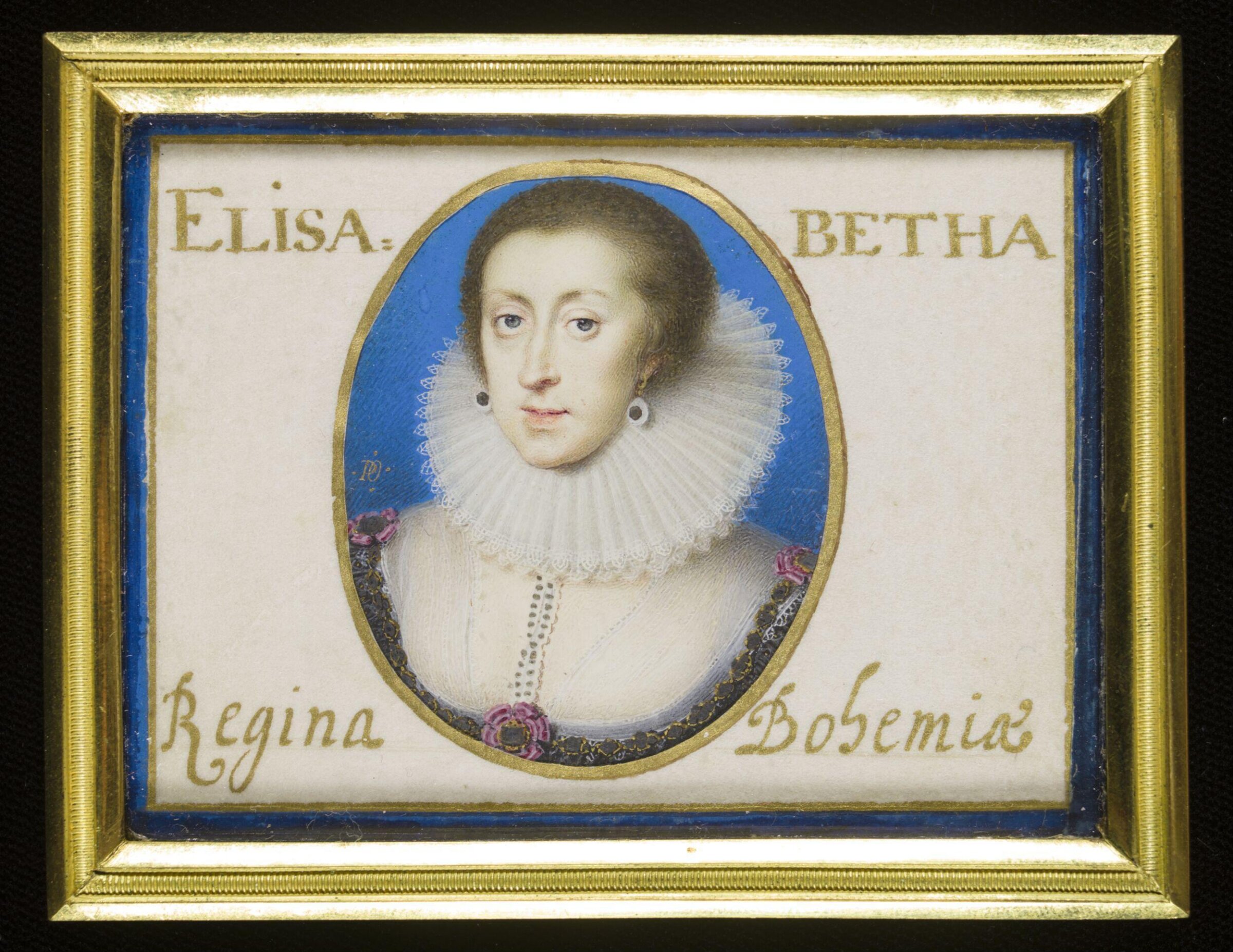 Portrait Miniature of Elizabeth of Bohemia, Peter Oliver, 1623-1626