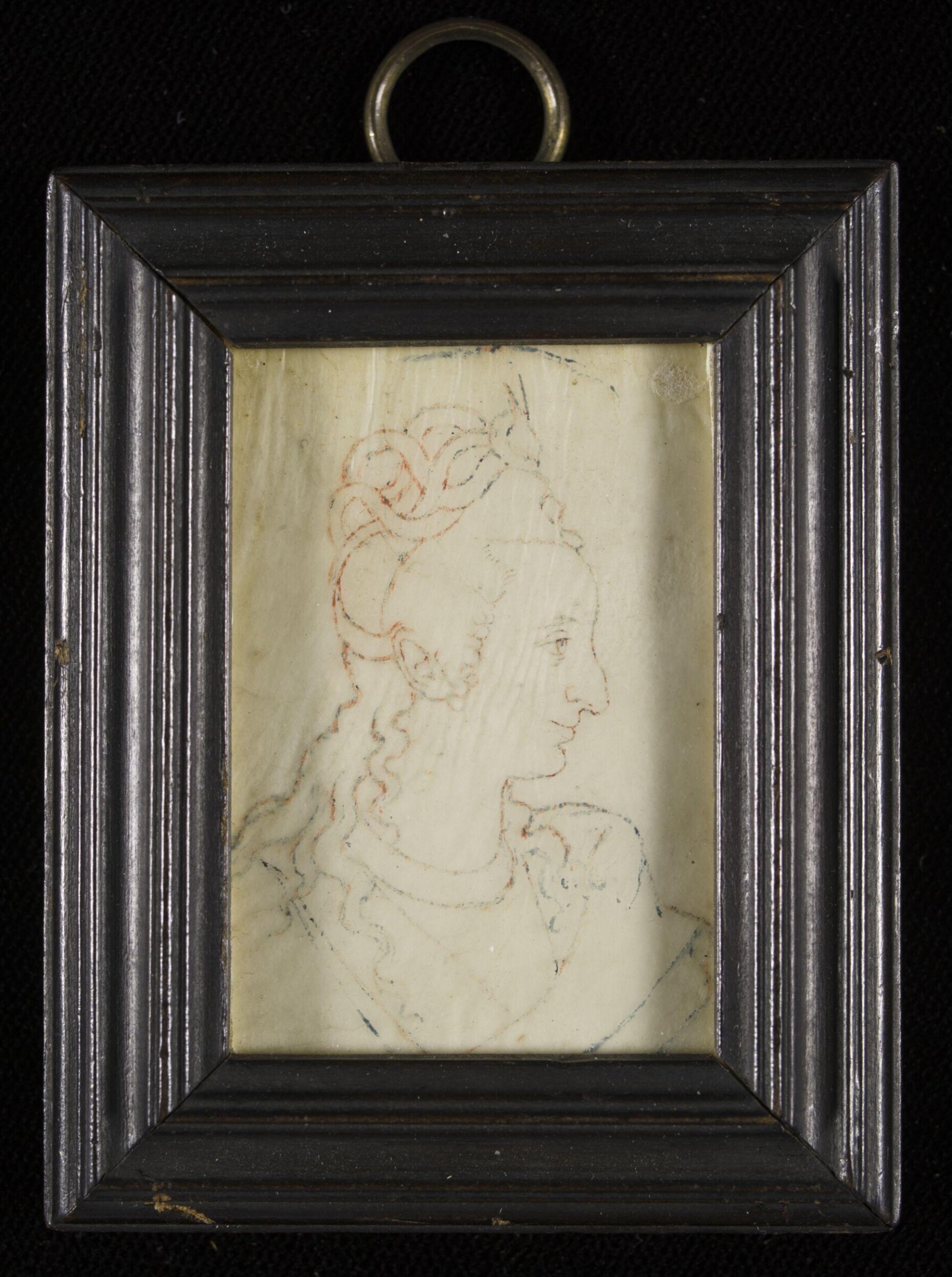 Queen Anne of Denmark, Isaac Oliver, c.1610