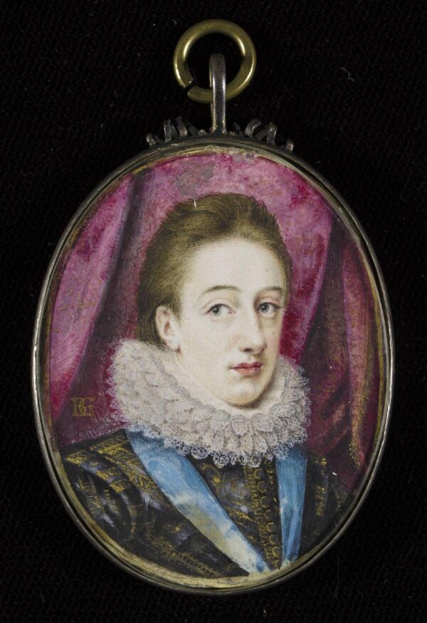 Portrait Miniature of Charles I, perhaps when Prince of Wales