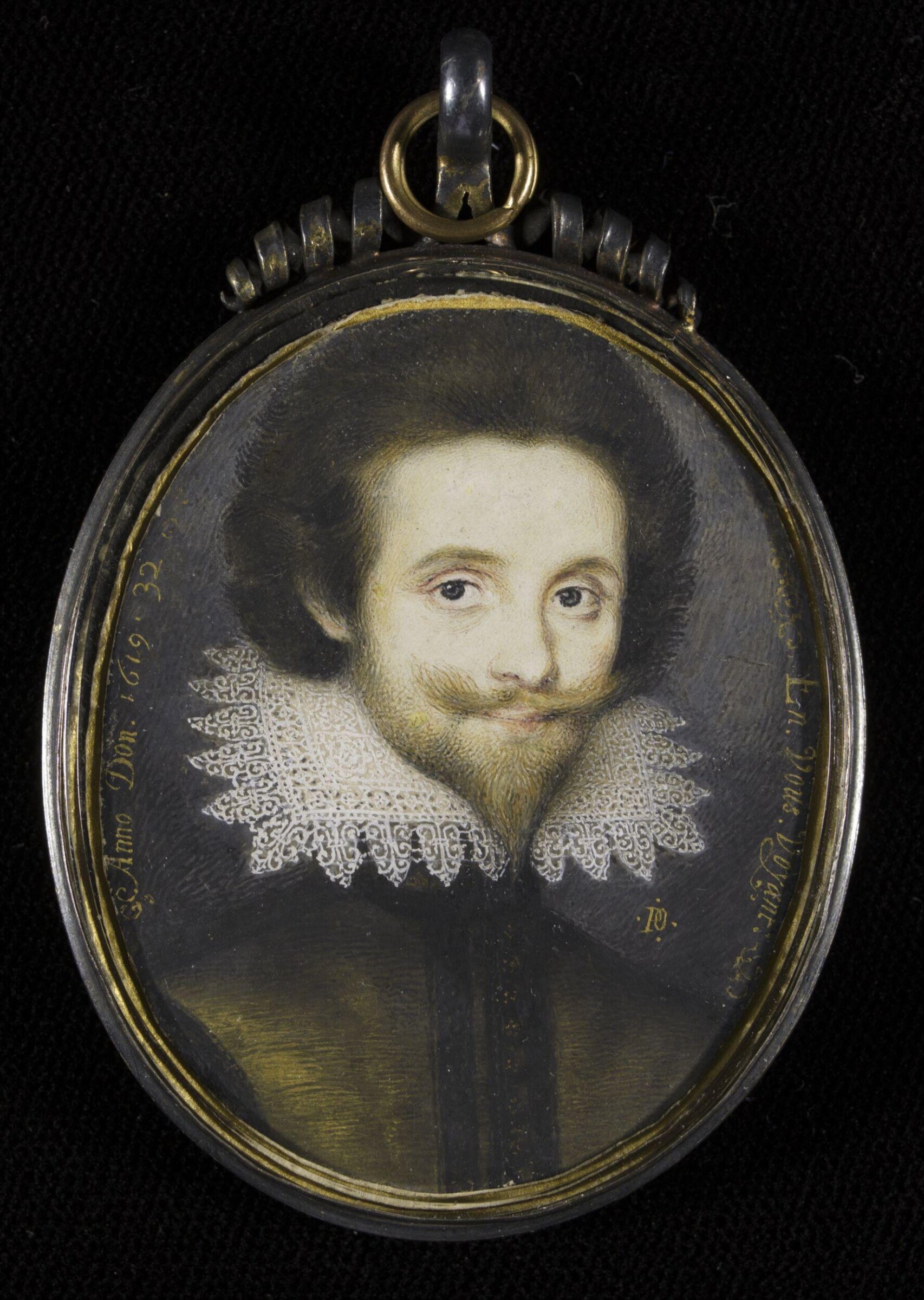Portrait Miniature of Sir Francis Nethersole, Peter Oliver, 1619